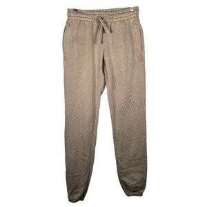 TALENTLESS Men's Beige Heavyweight  Jogger Pants Size XS 100 % Cotton